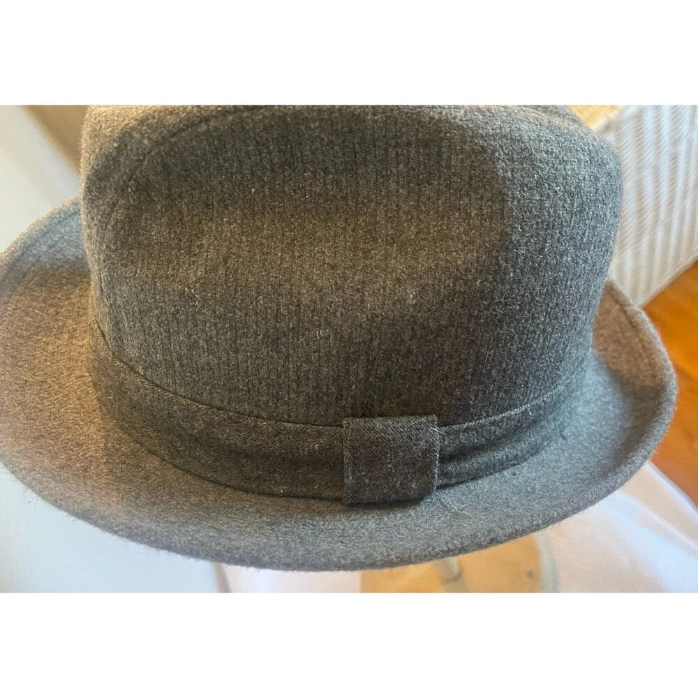 Stetson Hat Dark Gray Fedora Costumes Large Halloween Costume Freddy Krueger